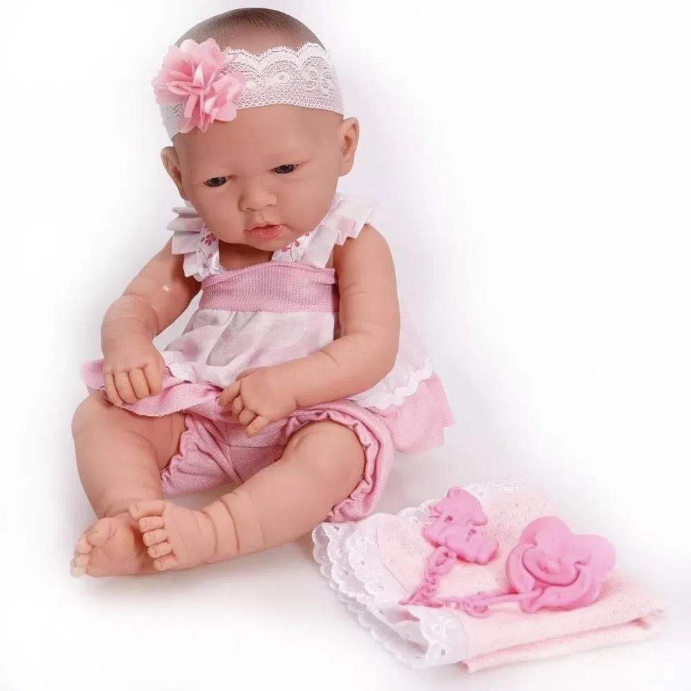 Boneca Bebê - Ninos Reborn - Cotiplás