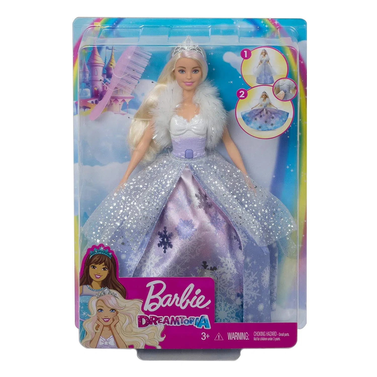 Boneca Barbie - Barbie Dreamtopia - Princesa Vestido Mágico