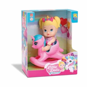 Boneca Bebê - Little Dolls - Balancinho