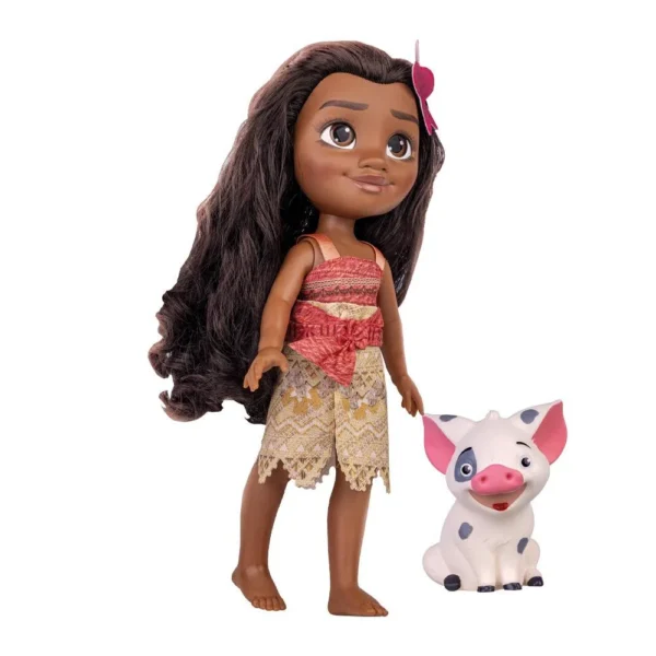 Boneca - Disney - Moana Um Mar de Aventuras - Moana e Puá - Cotiplás