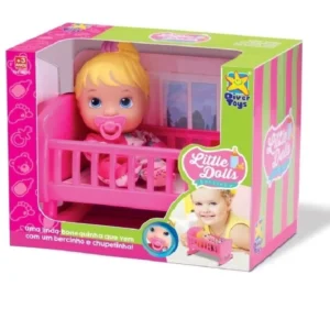 Boneca Little Dolls Bercinho