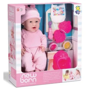 Boneca New Born Faz Come E Faz Caquinha Divertoys
