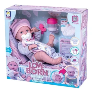 Boneca Reborn Bebê Love Born Nanando - Cotiplás