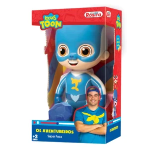 Boneco Luccas Neto - Aventureiro - Super Foca - Novabrink