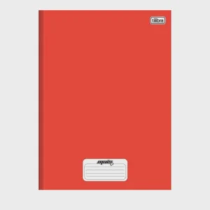 Caderno Brochura Capa Dura ¼ Dmais Vermelho 48Fls Tilibra