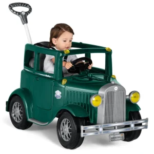 Carrinho De Passeio Infantil Calhambek Verde Com Empurrador