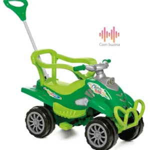Carrinho Motoca Quadriciclo Cross Turbo - Calesita verde