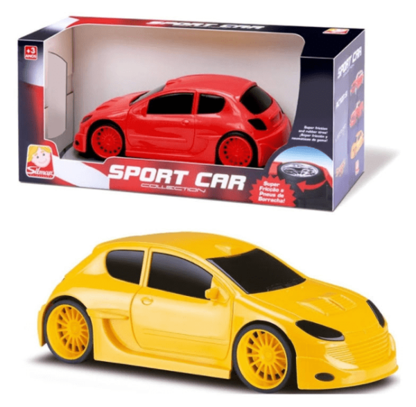 Carrinho com Fricção Sport Car Speedy - Silmar