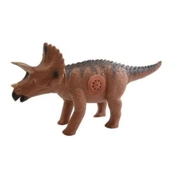 Dinossauro Triceratopo Sonoro - Faz Som De Dinossauro - Adijomar
