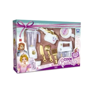 Kit Cozinha Infantil Cook Princess 8 Peças