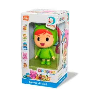 Nina Pocoyo Boneco Vinil Turma do Pocoyo - Cardoso