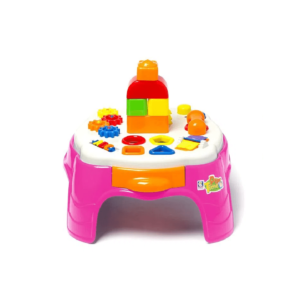 Play Time Mesa Atividades Rosa