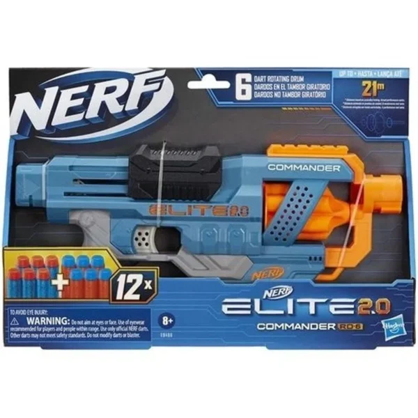 Lançador Nerf Elite 2.0 Comander - Hasbro E9486